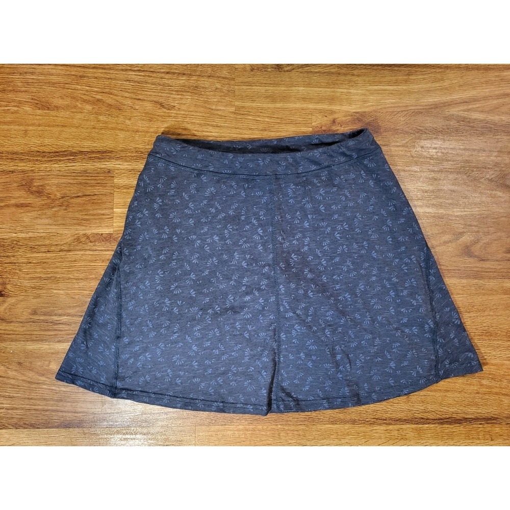 Toad & Co Sereena Skort Blue Floral Stripe Size Medium